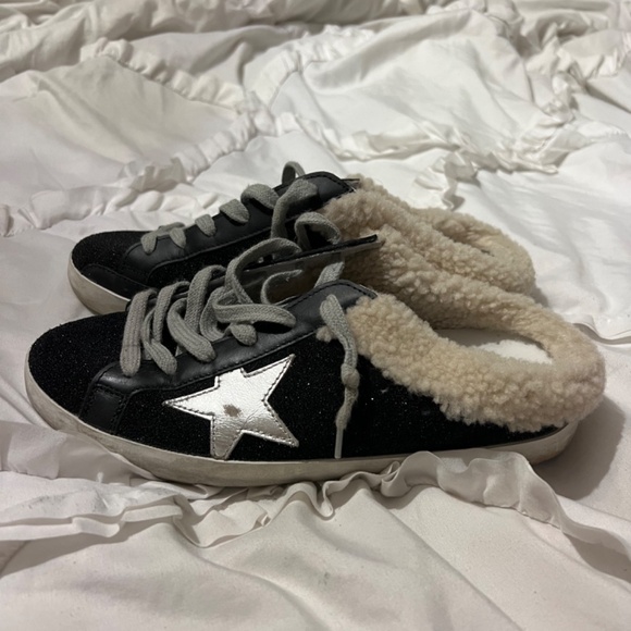 Golden Goose Slides black glitter - Picture 5 of 5